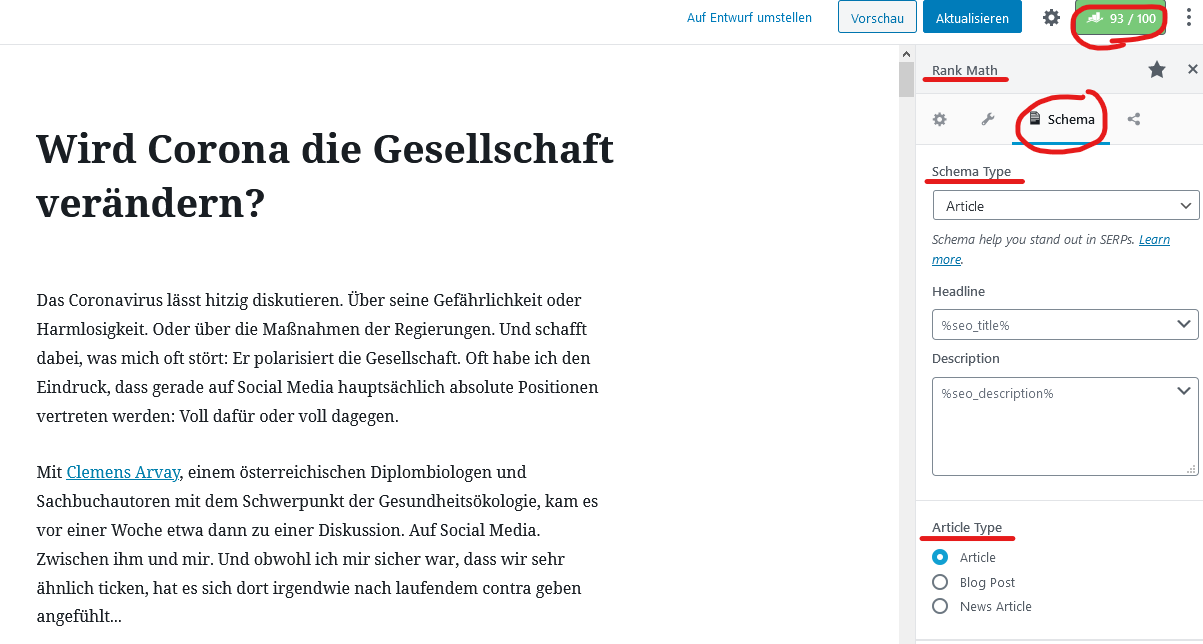 BILD: Rank Math Schema